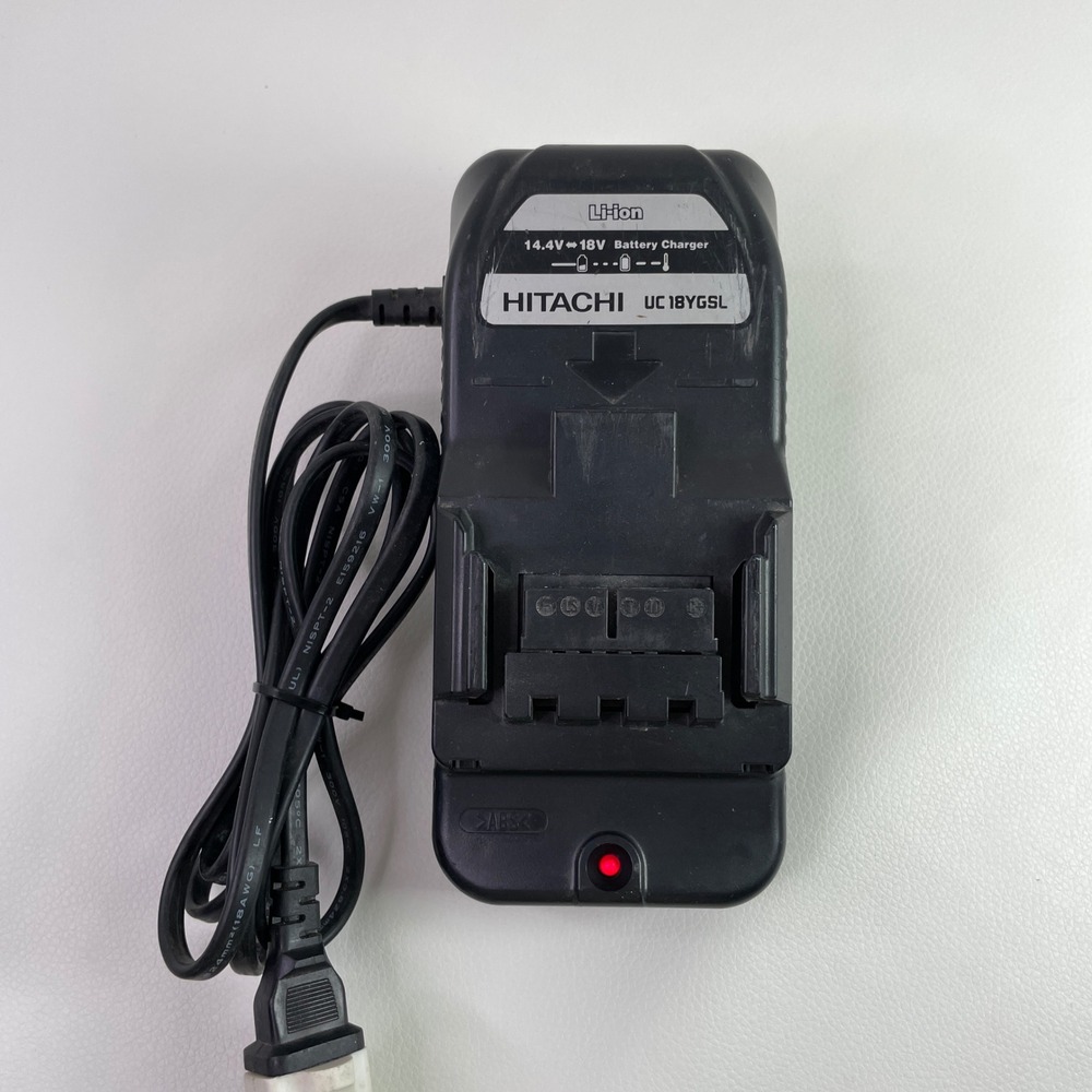 Hitachi 14.4V-18V 60W DC2A Li-Ion Battery Charger for BSL14 BSL18 Series ~TESTED